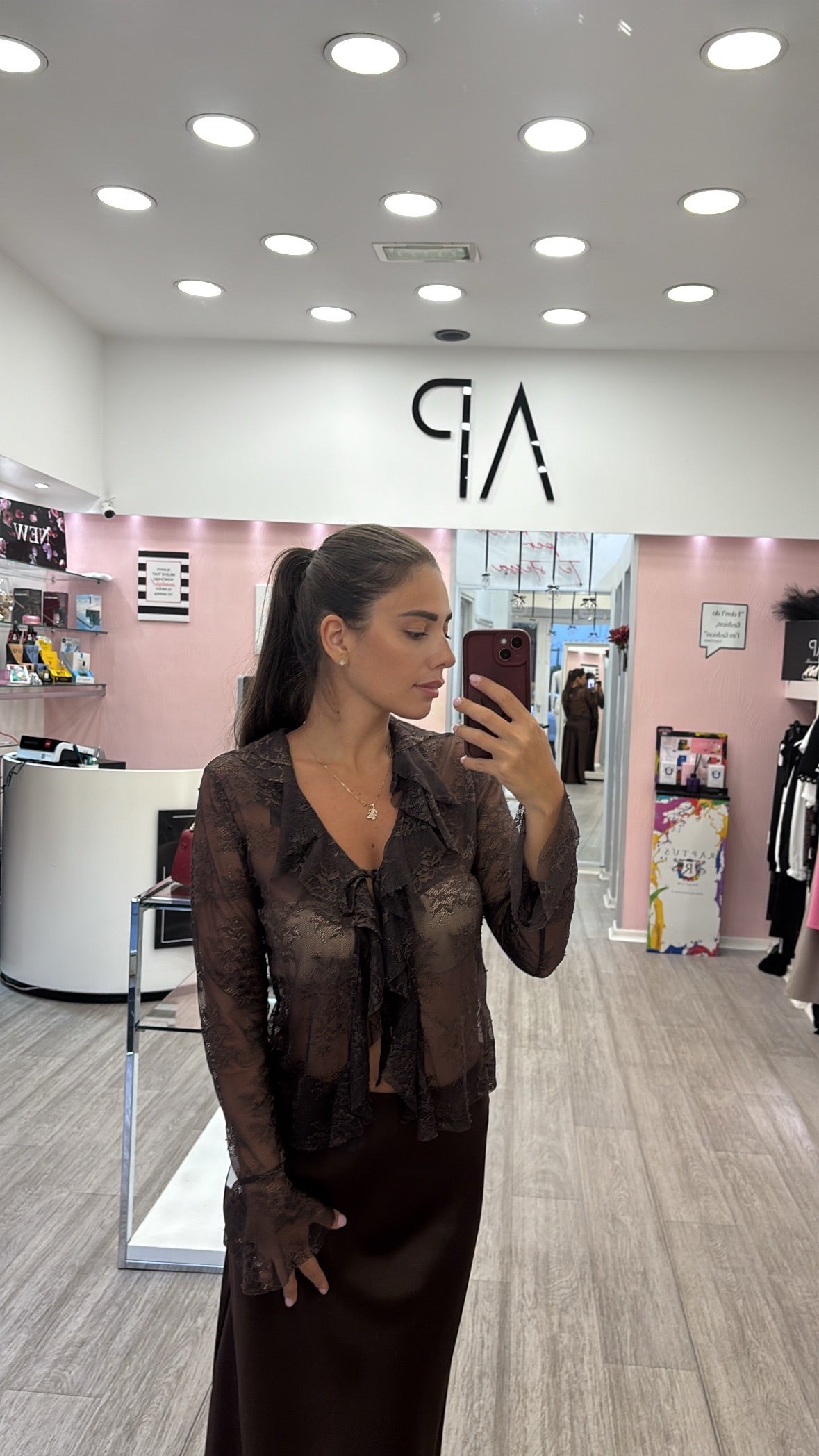 Camicia Volant